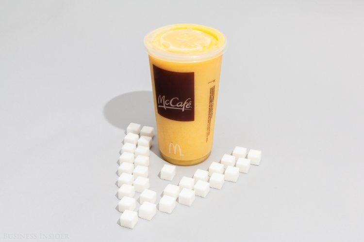 McDonald's Mango Pineapple Smoothie McDonald's Mango Pineapple Smoothie
